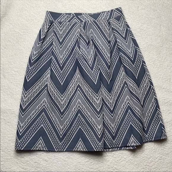 Joe B skirt Zig Zag career Work In style Stretch Size 0 - Picture 3 of 6